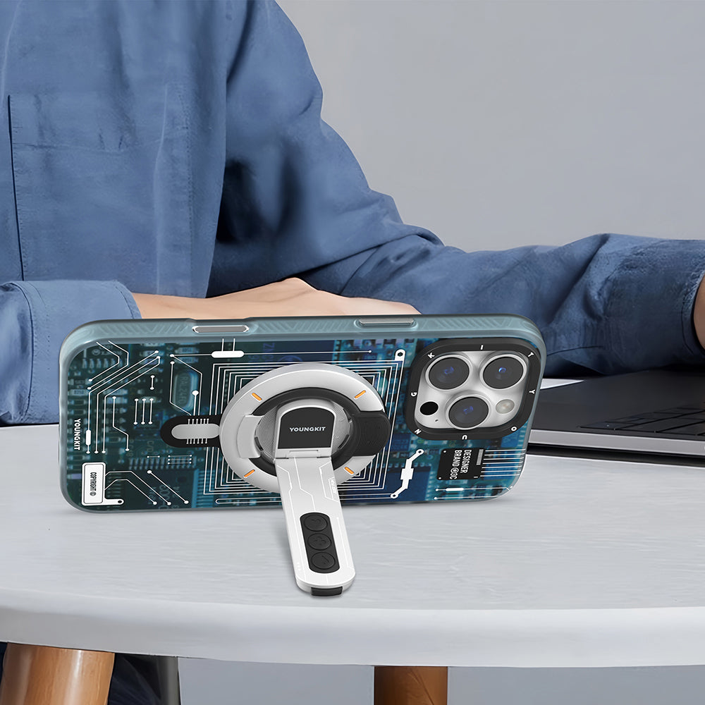 Youngkit Technology Serisi Telefon ve Tabletler için Magnetik Ring Stand Youngkit Technology Serisi Telefon ve Tabletler için Magnetik Ring Stand